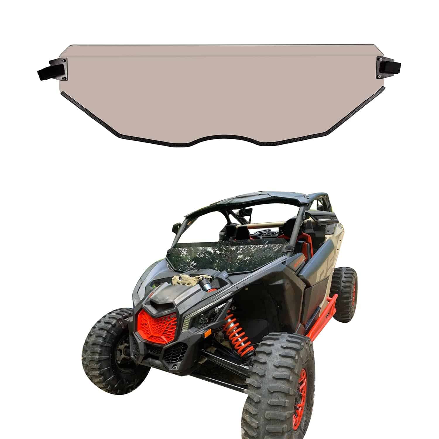 Parabrisas Medio Compatible con Can-Am Maverick X3 900 X