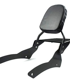 Respaldo Sissy Bar + Portaequipajes Compatible -Negro