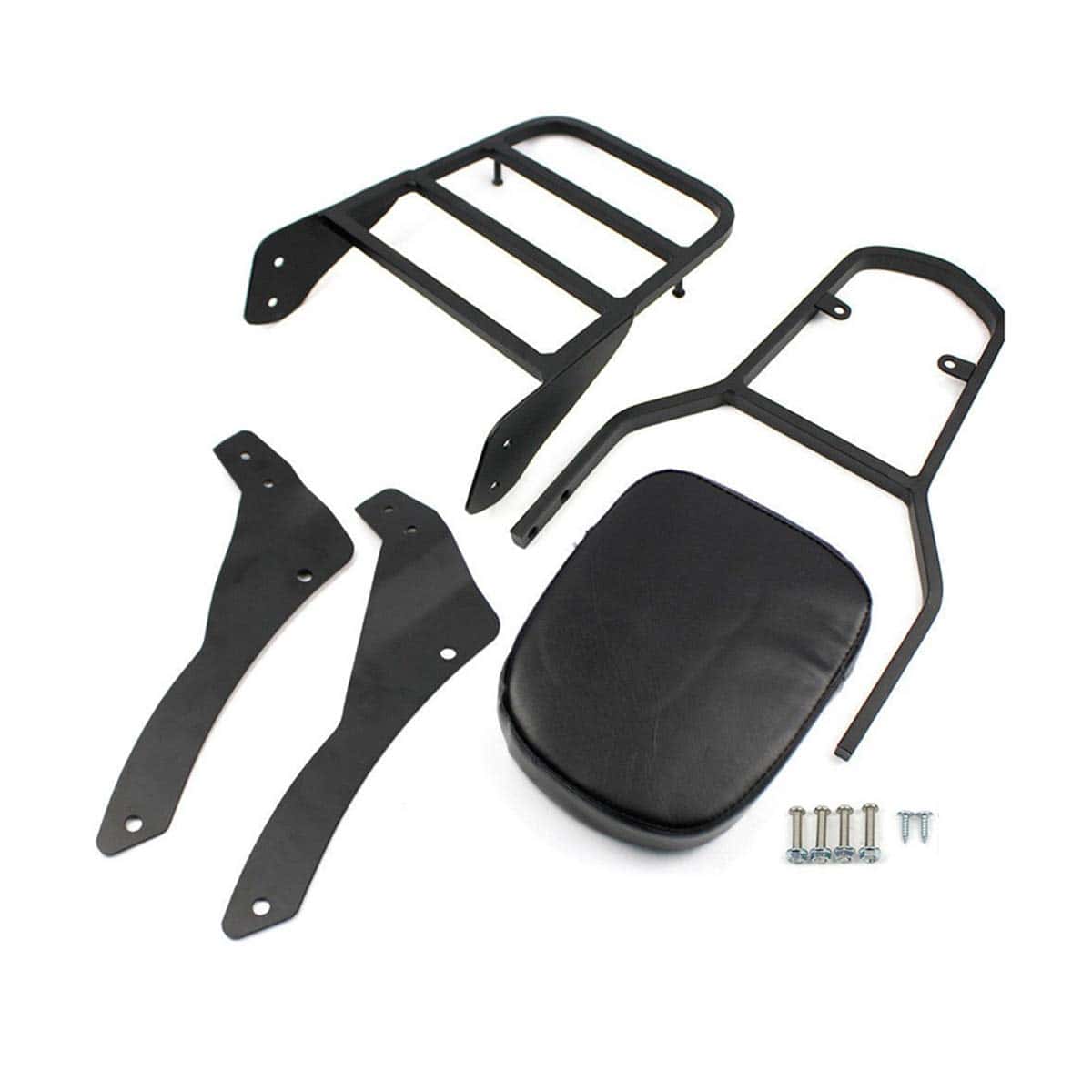 Respaldo Sissy Bar + Portaequipajes Compatible -Negro - Imagen 5