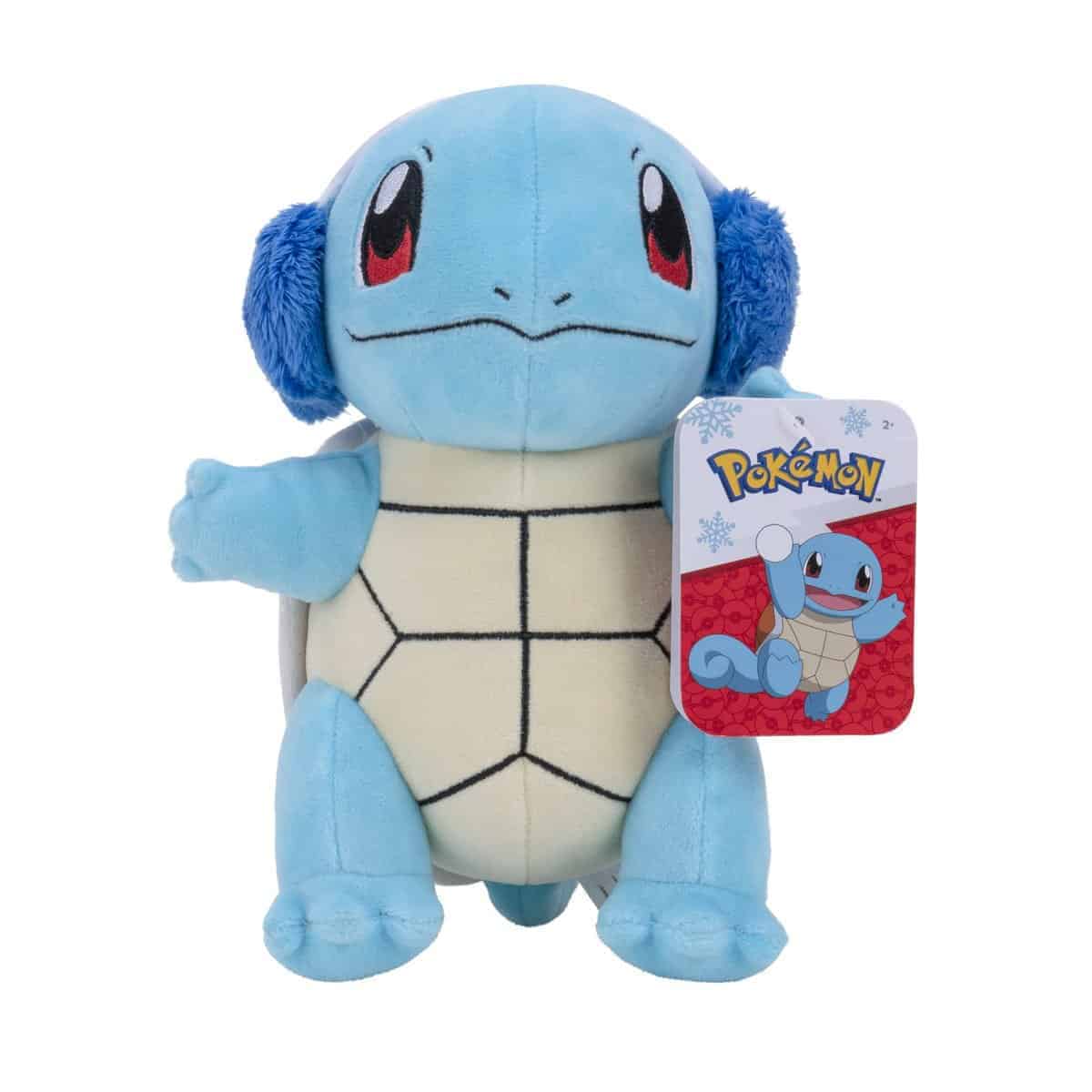 Peluche de temporada de vacaciones Pokemon Squirtle, 8
