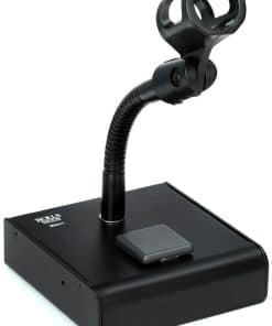 Soporte de micrófono con Botón de