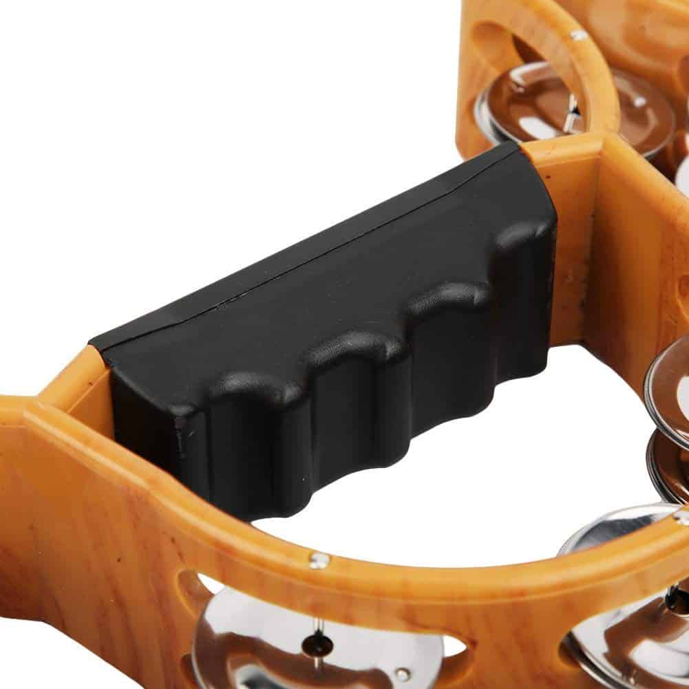 Tamboril de Doble Fila Yencoly, Cascabeles de Metal con - Imagen 9