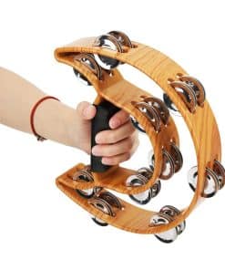 Tamboril de Doble Fila Yencoly, Cascabeles de Metal con