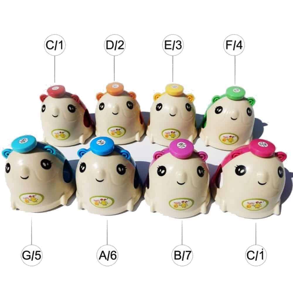 Campana de mano con forma de ratón ENNBOM Campana de música - Imagen 3