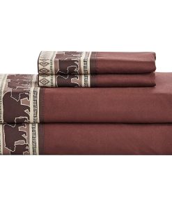 Juego de sábanas estampadas para cabaña Sheets & Beyond,