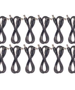 (12) Pack de Cables de Alimentación para Pedales de Efectos