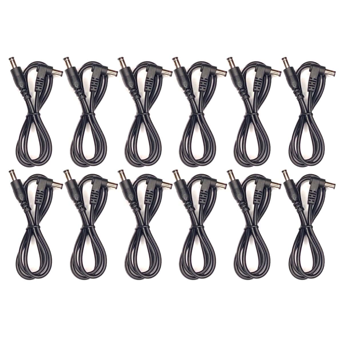 (12) Pack de Cables de Alimentación para Pedales de Efectos
