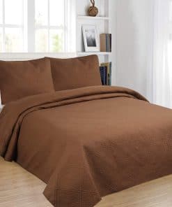 Juego de Colcha Acolchada 3 piezas Moderna y Contemporánea