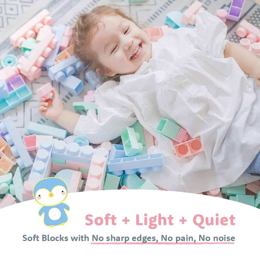 Juego de Bloques de Construcción MOOMU, Bebés de 6 Meses en - Imagen 4