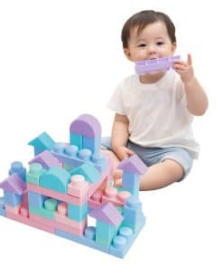 Juego de Bloques de Construcción MOOMU, Bebés de 6 Meses en