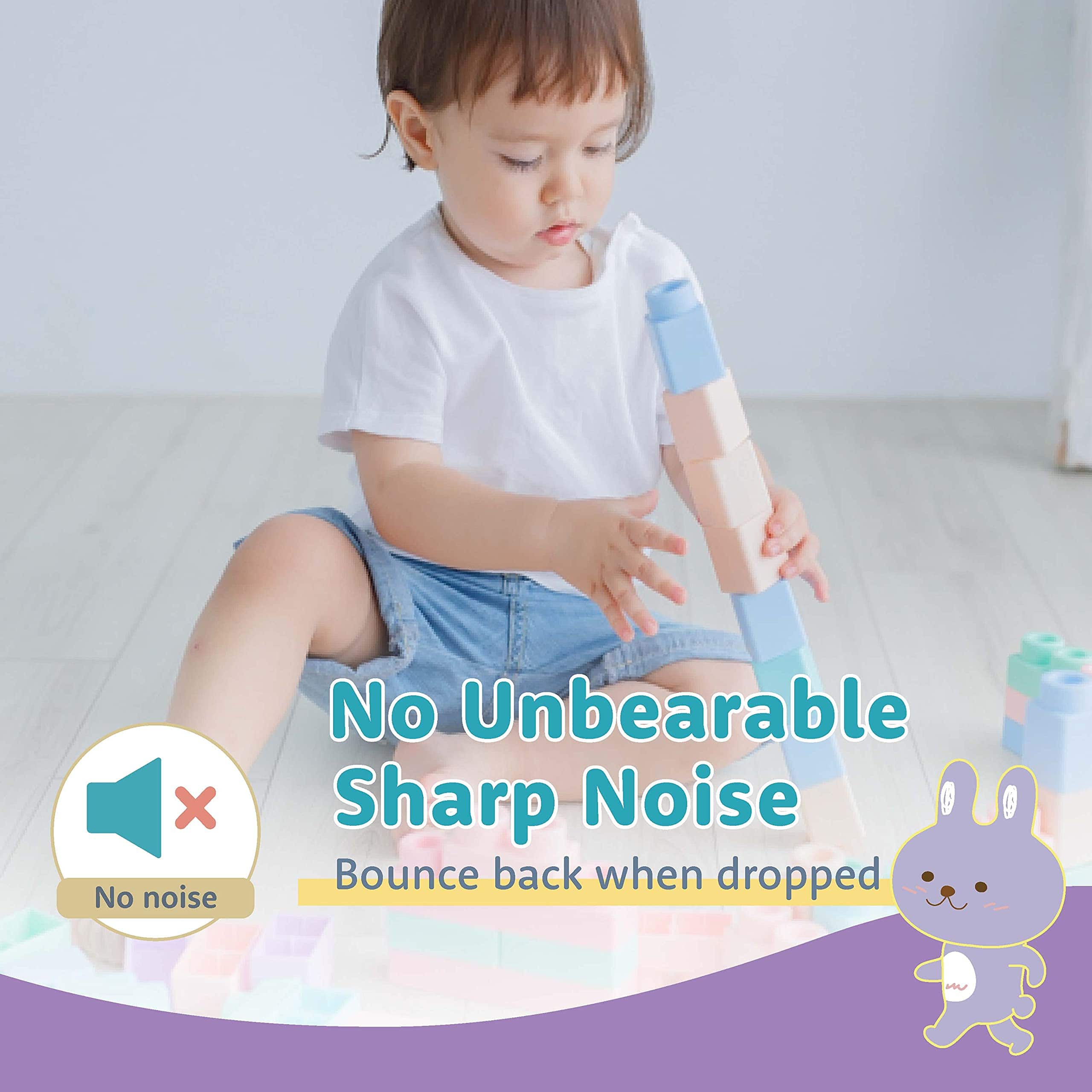 Juego de Bloques de Construcción MOOMU, Bebés de 6 Meses en - Imagen 5