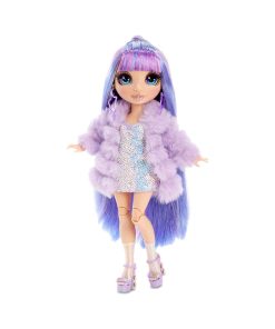 Rainbow High Violet Willow - Muñeca de moda con ropa Morada