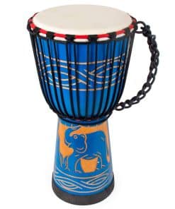 Tambor Djembe Africano lotmusic, 9.5'' Tambor de Congo de