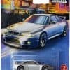 Hot Wheels Boulevard Nissan Skyline GT R (BCNR33), Plateado