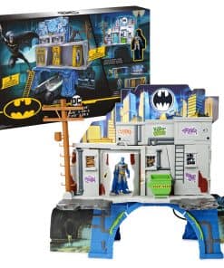 Set de Juego 3 en 1 Batcueva de DC Comics Batman con Figura