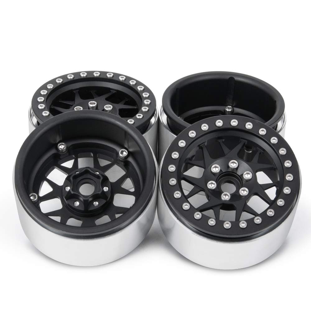 4PCS 2.2" RC Ruedas de Beadlock de Aluminio con Cubos para - Imagen 7