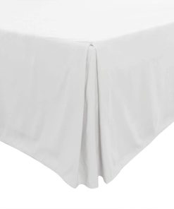 Faldón de cama ARlinen Queen 18 pulgadas, Faldón para cama