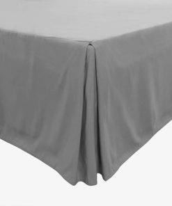 ARlinen Falda de cama Queen 15 pulgadas de caída, Falda de