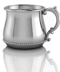 Krysaliis Copa de Plata Esterlina Clásica con Diseño de