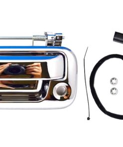 Manija de la puerta trasera con cámara de asistencia de