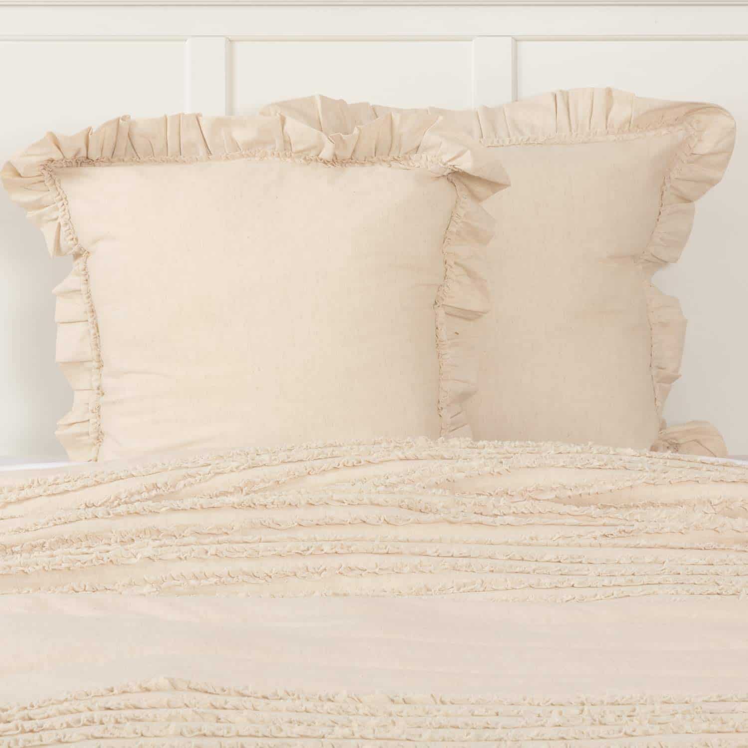 Funda de Almohada Euro de Tela Olivia de Piper Classics - Imagen 5