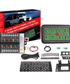 Panel de Interruptores de 8 vías, Niwaker Panel de Control