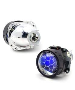 YUFANYA Lente del Proyector Bixenón Mini H1 de 2.5 Pulgadas