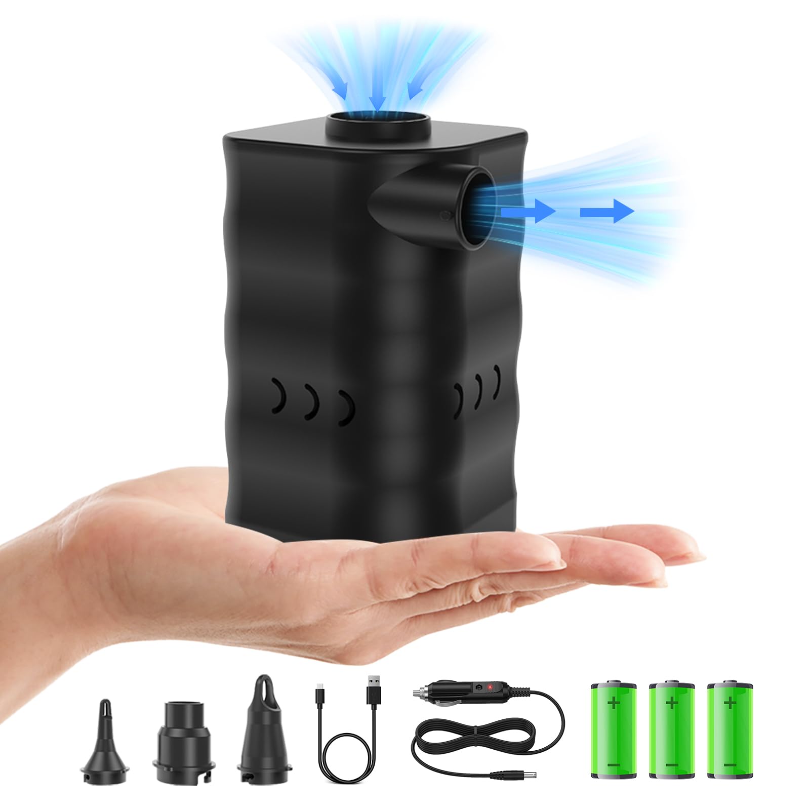 Bomba de Aire Woowind AP6 de 6000 mAh para Inflables Bomba