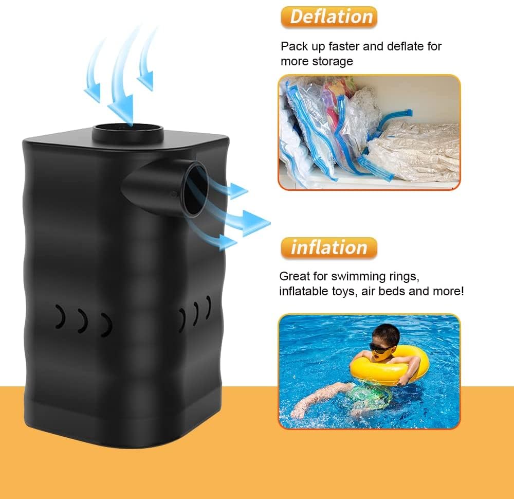 Bomba de Aire Woowind AP6 de 6000 mAh para Inflables Bomba - Imagen 5