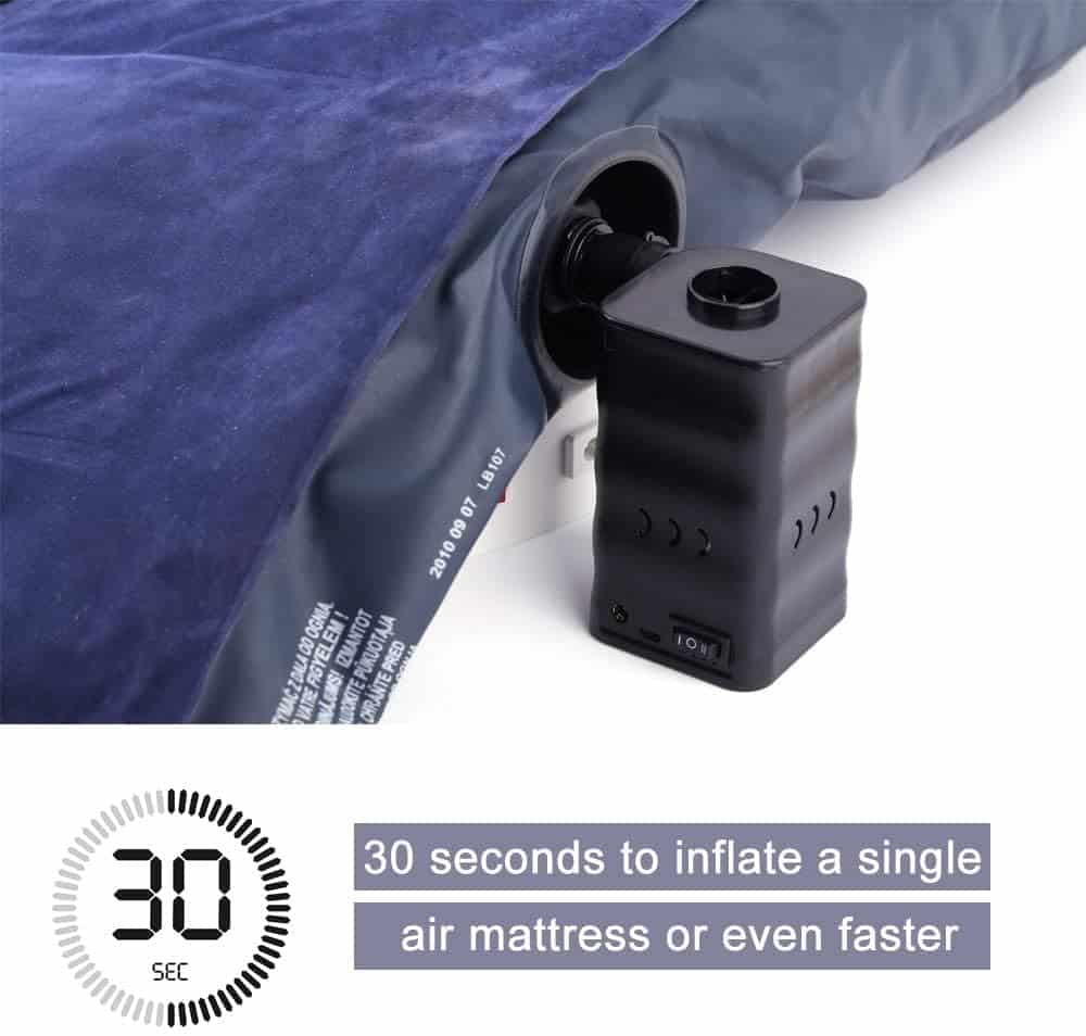 Bomba de Aire Woowind AP6 de 6000 mAh para Inflables Bomba - Imagen 3