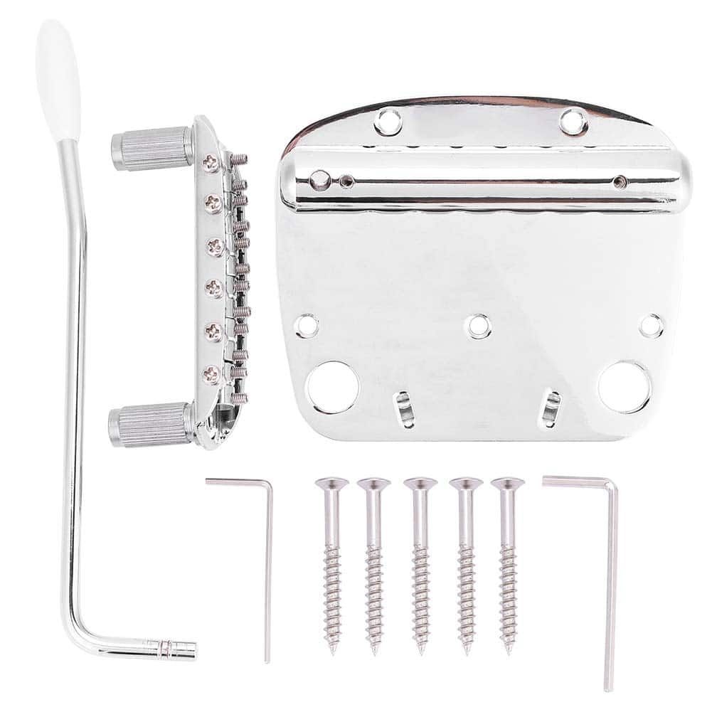 Juego de Puente de Guitarra, Aleación de Zinc Bañada en - Imagen 7