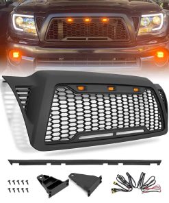 Rejilla de Malla Delantera de ABS VZ4X4, Compatible con