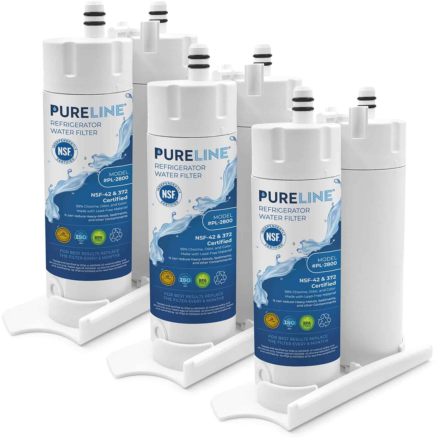 Filtro de agua para refrigerador Pureline de reemplazo para