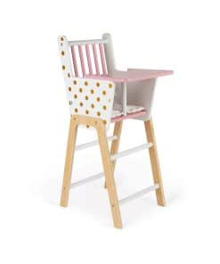 Silla Alta de Madera para Bebé Janod Candy Chic - Para