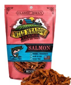 Wild Meadow Farms - Mini Jerky de Salmón Clásico, Premios