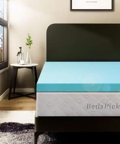 BedsPick Colchón Viscoelástico de 3 Pulgadas Full, Suave