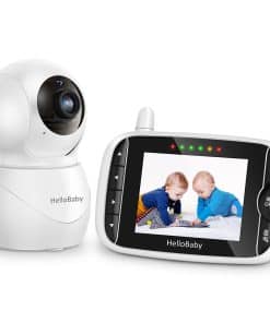 Monitor de Bebé HelloBaby con Cámara y Audio, Pantalla LCD