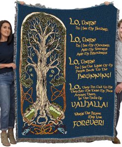 Manta de Oración Vikinga The Viking Prayer - Árbol de la