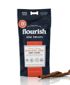 Flourish Pets Berkshire Pork Jerky/Meat Sticks, Premios