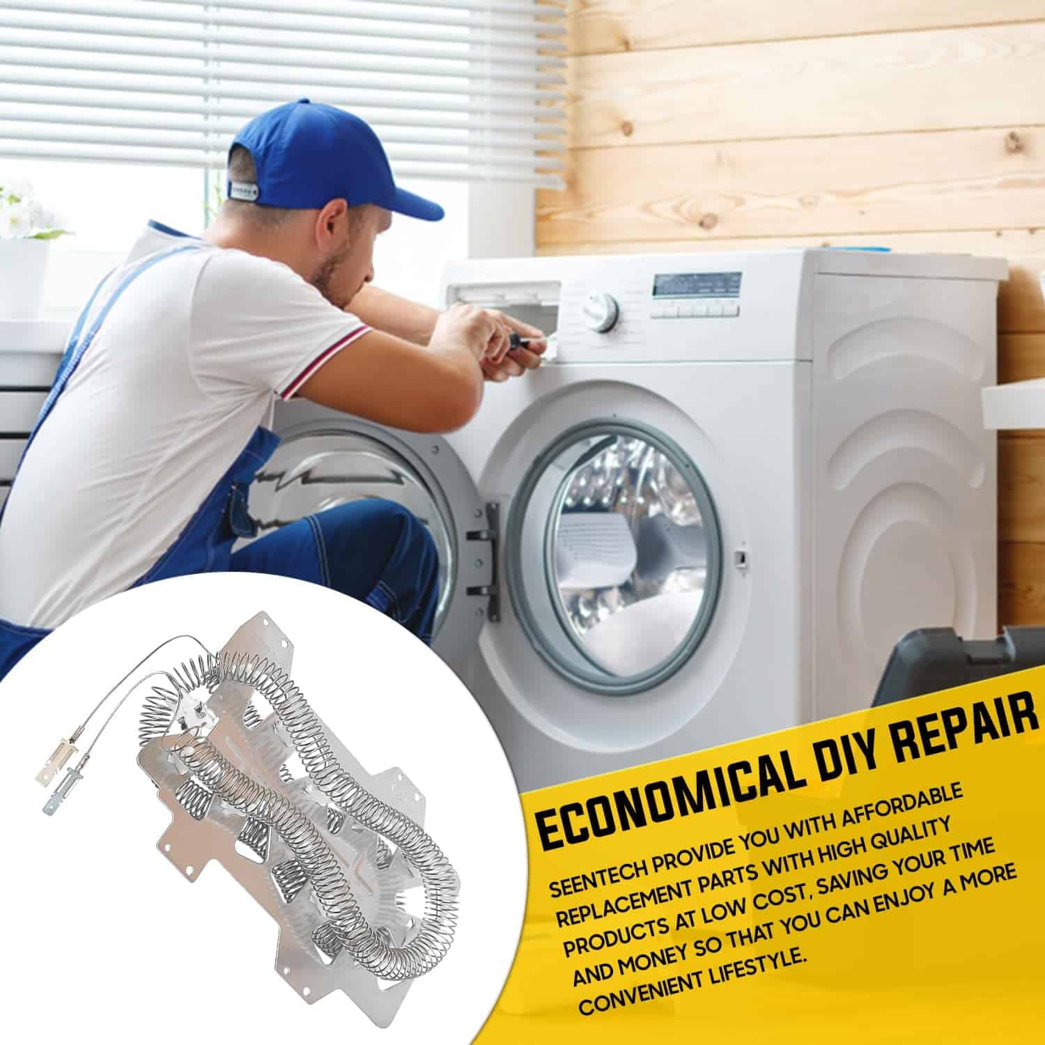 Elemento Calefactor de Secadora DC47-00019A de Lifetime por - Imagen 7