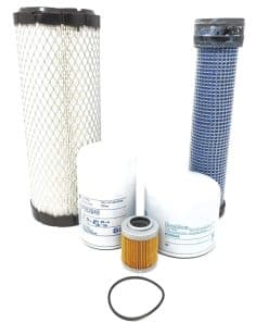 Kit de Filtros de Mantenimiento Compatible con Excavadora