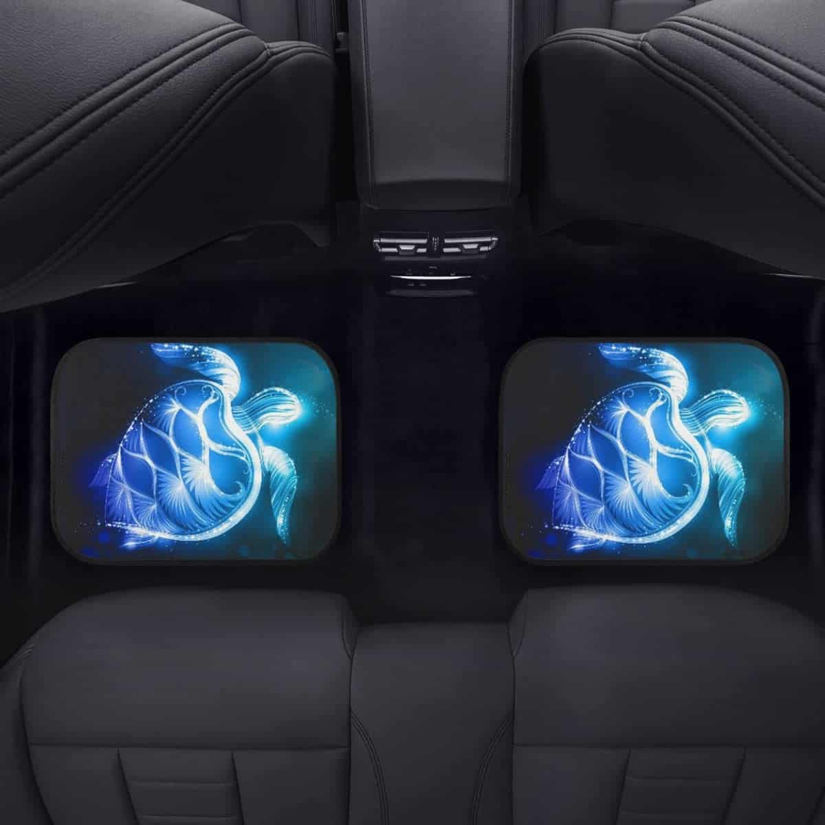 Tapetes para automóviles Tupalatus con diseño de tortuga - Imagen 5