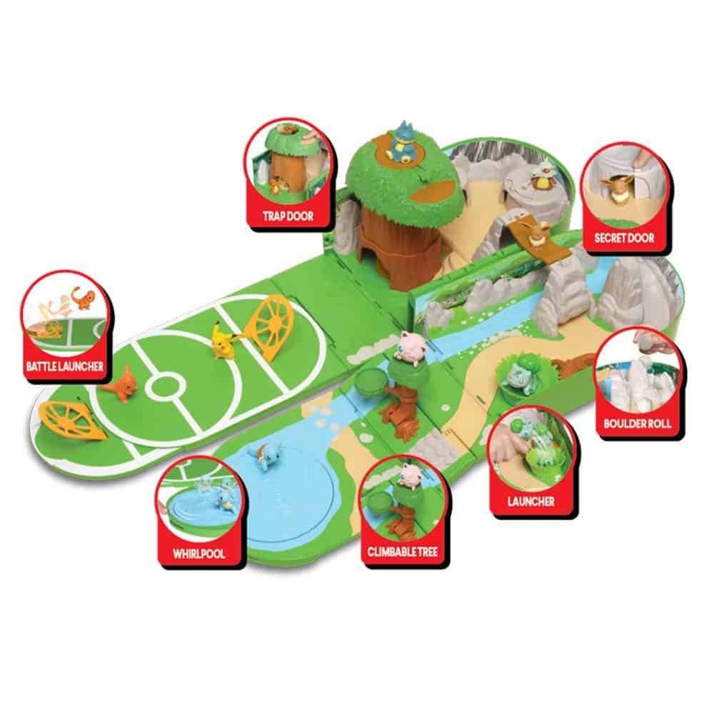 Estuche Portátil Pokémon, Incluye Diferentes Locaciones - Imagen 5
