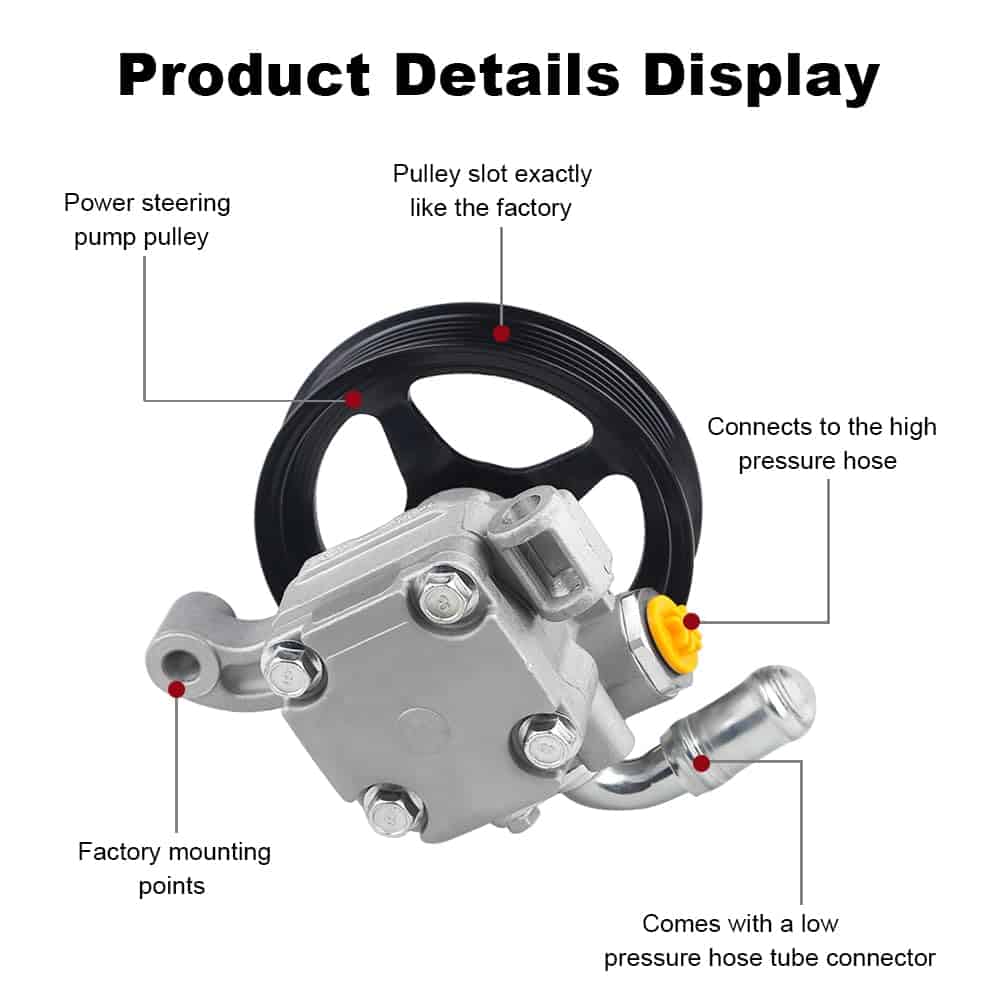 Bomba de dirección asistida con polea compatible con Buick - Imagen 6