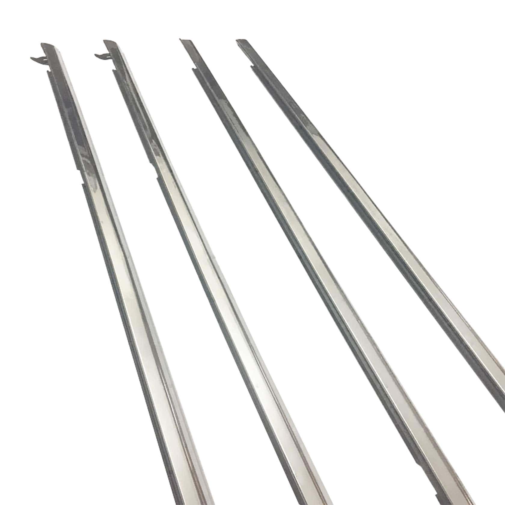 Toryea 4PCS Moldura de Ventana para Automóvil Cromada con - Imagen 3