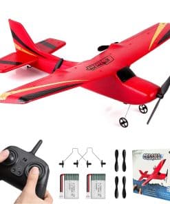 Avión RC de HAWK'S WORK de 2 Canales, Avión RC Listo para