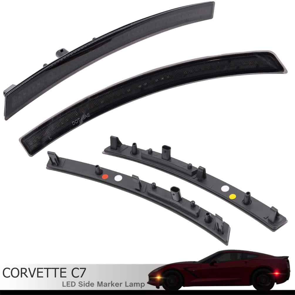 NJSBYL Luces de Marcador Lateral LED para Chevrolet - Imagen 3