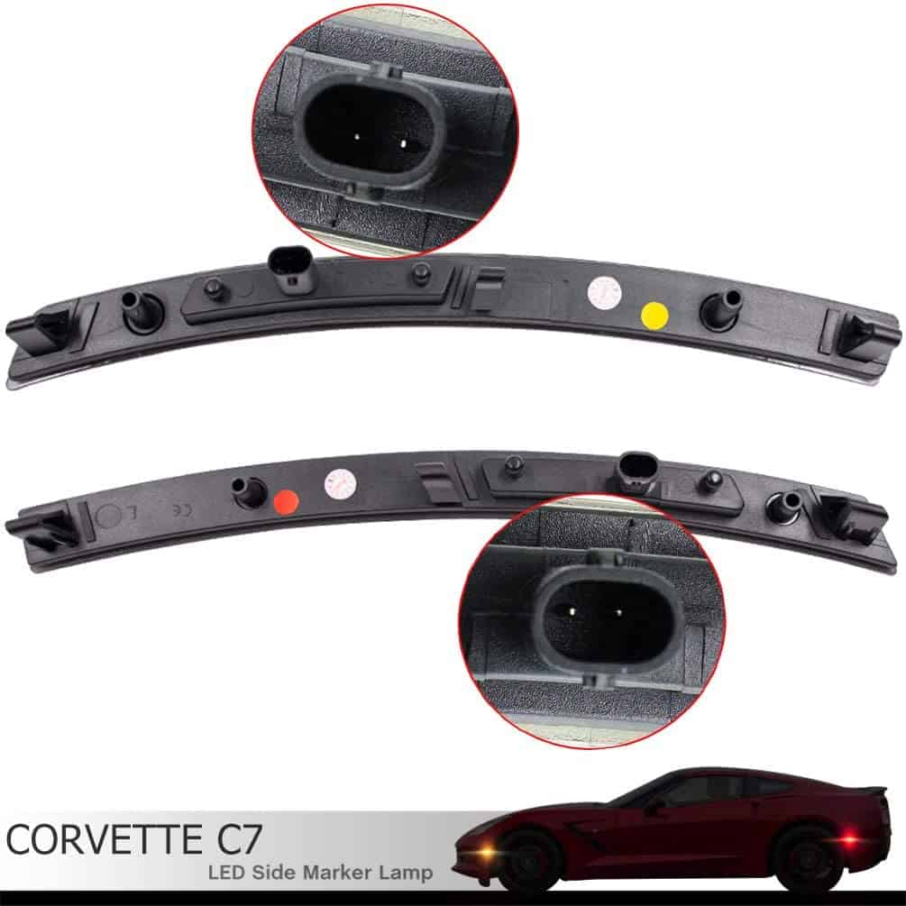 NJSBYL Luces de Marcador Lateral LED para Chevrolet - Imagen 5