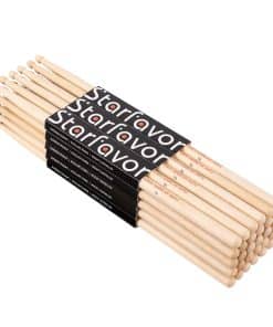 15 Pares de Baquetas Starfavor 7A Clásicas de Arce