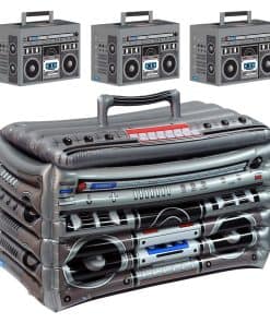 Enfriador de Bebidas Inflable Boom Box de las Décadas de